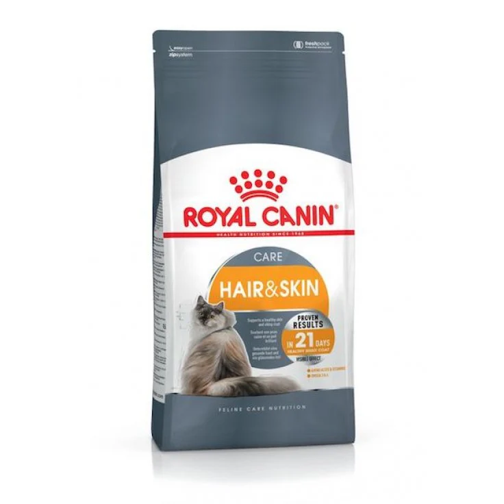 [RO241730] Royal Canin Feline Care Nutrition Hair & Skin Dry Cat Food 4kg (4 kg)