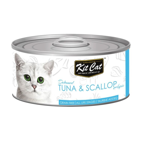 KitCat Wet Food Tuna and Scallop in Aspic