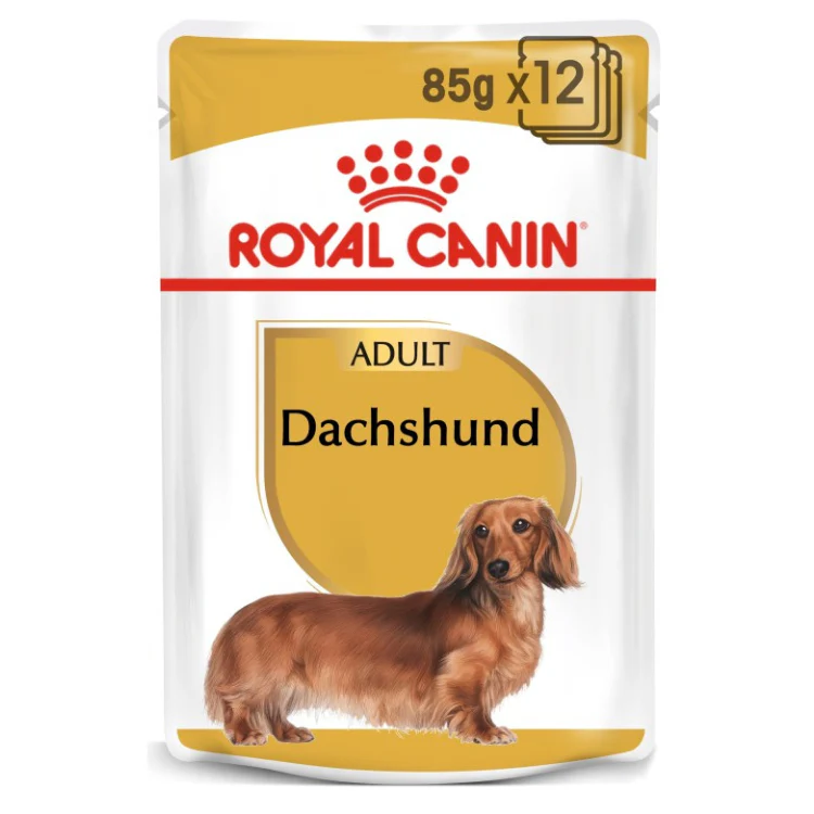 Royal Canin Breed Health Nutrition Dachshund Adult Wet Food Pouch 85g
