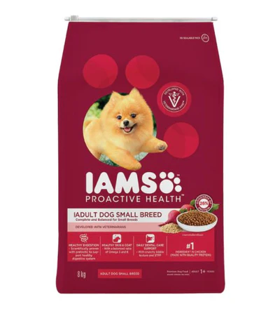 IAMS Proactive Health Adult Dog Small Breed Dry Dog Food - CHICKEN/1.5KG