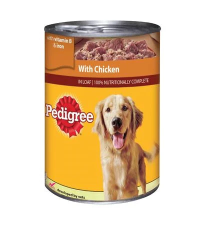 [101333-1] Pedigree Chicken Loaf Wet Dog Food - 400G