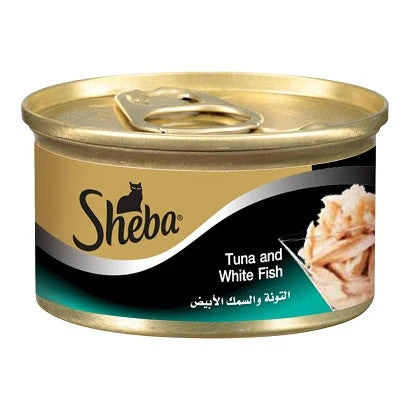 [101363-1] Sheba Tuna & White Fish Wet Cat Food - 85G