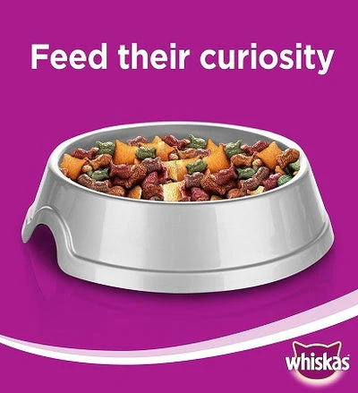 [101321-2] Whiskas Adult Chicken Dry Cat Food - 1.2KG