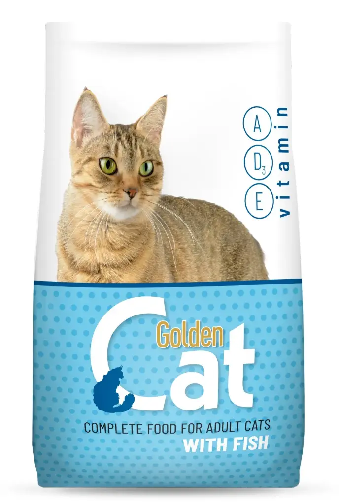 Golden Cat dry food fish 3 kg