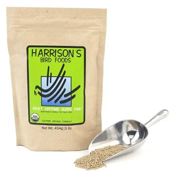 Harrison's Organic Lifetime Super Fine Bird Food for Small Breed Adult Birds