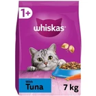 [101322-4x] Whiskas Adult Tuna Dry Cat Food - 7KG