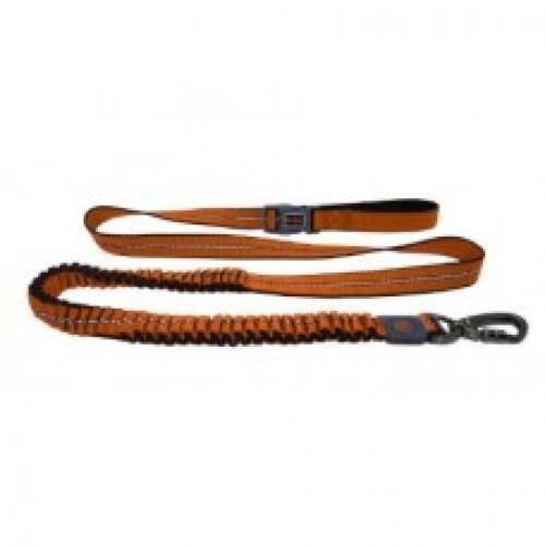 [DCV2072-08M] DOCO Vario Easy Snap Bungee Dog Leash Orange - 6ft - M