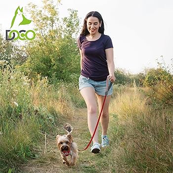 Doco Net Mesh Lightweight Dog Leash Pink - S