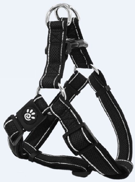 [DCA202-01L] Doco Athletica Air Step-In Dog Harness Black - L