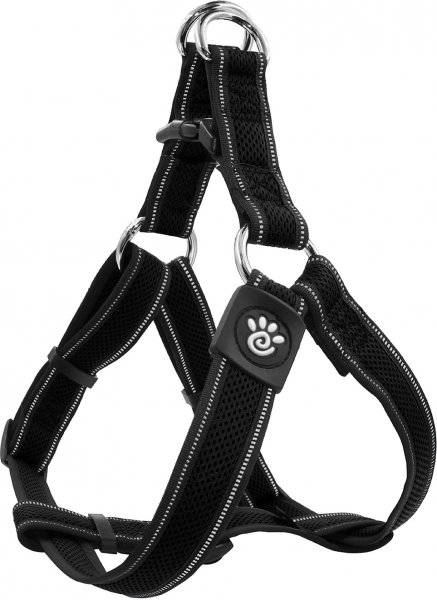 [DCA202-01XL] DOCO Athletica Air Step-In Dog Harness Black - XL