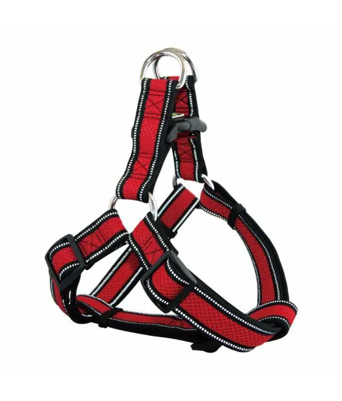 [DCA202-14XL] DOCO Athletica Air Step-In Dog Harness Maroon - XL