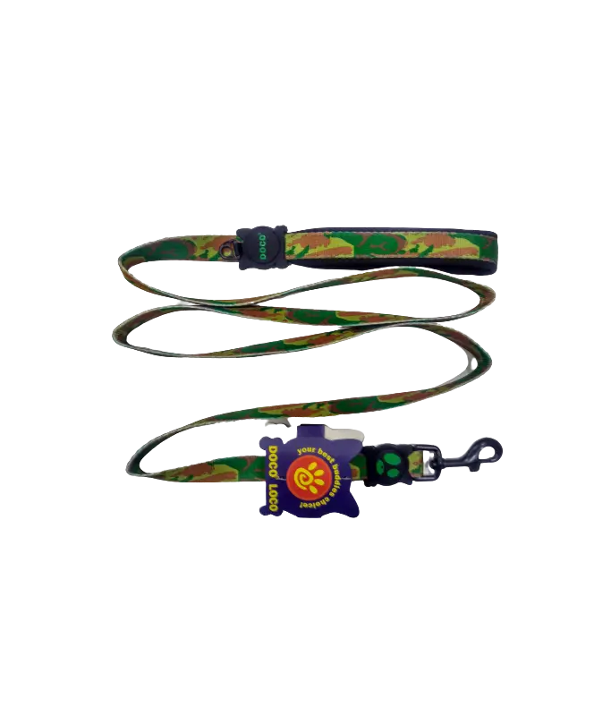 [DCL1072-VM] DOCO Loco Camouflage Pattern Dog Leash - 6ft - M