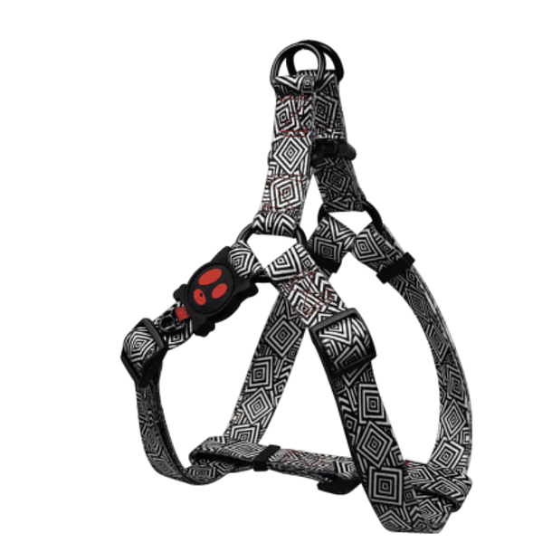 DOCO Loco Lime Street Step-In Dog Harness - Large