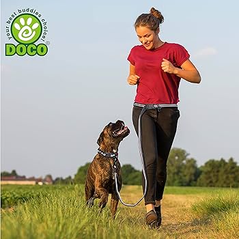 [DCA3272-S7SM] DOCO Lunar Mesh Dog Leash Safety Lime - M