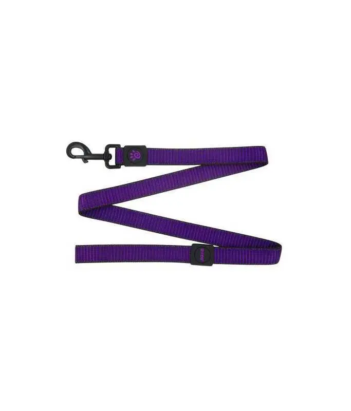 [DCS5048-06S] Doco Martini Bean Dog Leash Purple - 4ft - Small