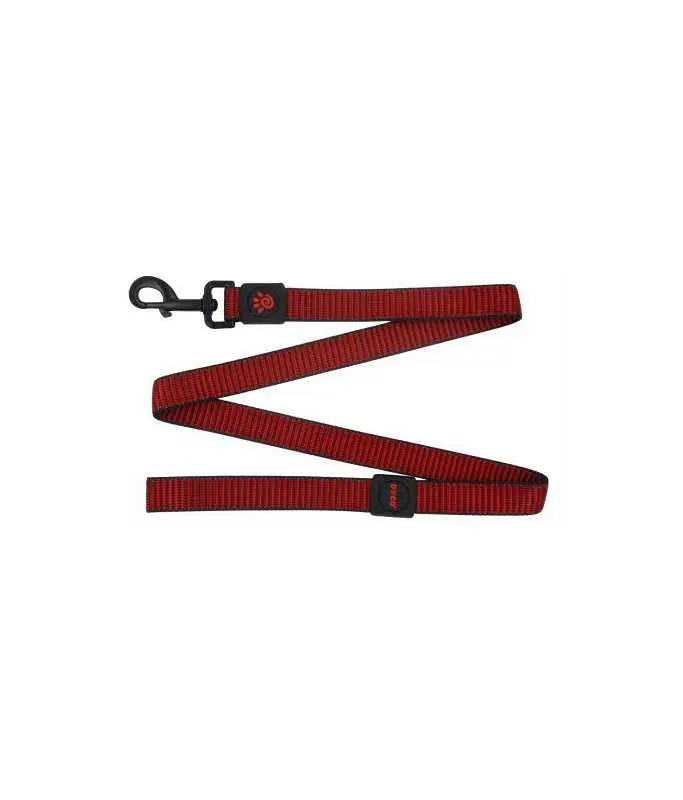 [DCS5048-03S] Doco Martini Bean Dog Leash Red - 4ft - Small
