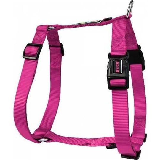[DCSN201-04L] Doco Signature H-Harness Durable Nylon Dog Harness Pink - Large