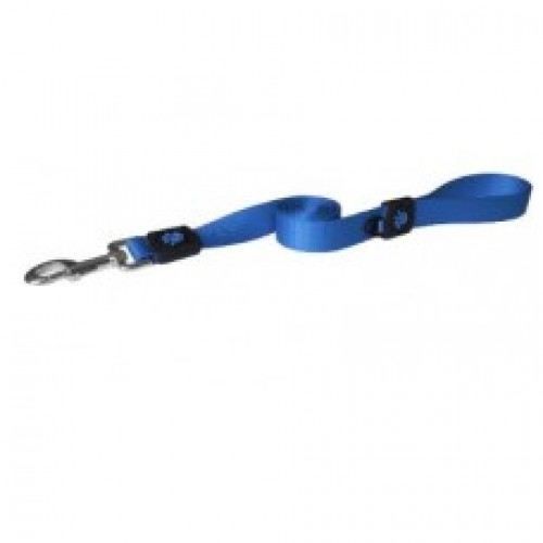 [DCSN1048-02M] Doco Signature Durable Nylon Dog Leash Blue - 4ft - Medium