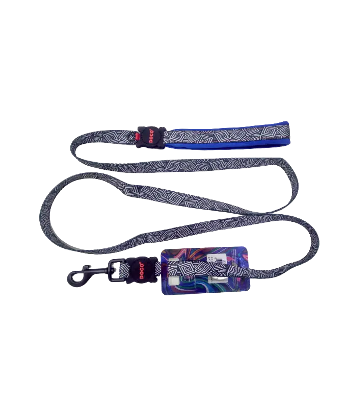 [DCL1072-ES] DOCO Loco Hologram Pattern Dog Leash - 6ft - S