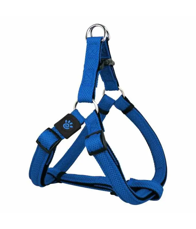 [DCA201-02XL] Doco Puffy Air Step-In Dog Harness Blue - XL