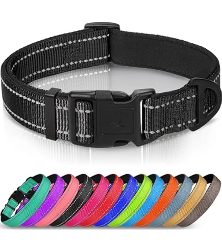 [DCA032-04XL] DOCO Lunar Mesh Comfort Dog Collar Pink - XL