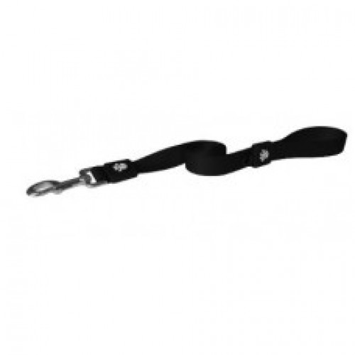 [DCSN1048-01XL] Doco Signature Durable Nylon Dog Leash Black - 4ft - XL