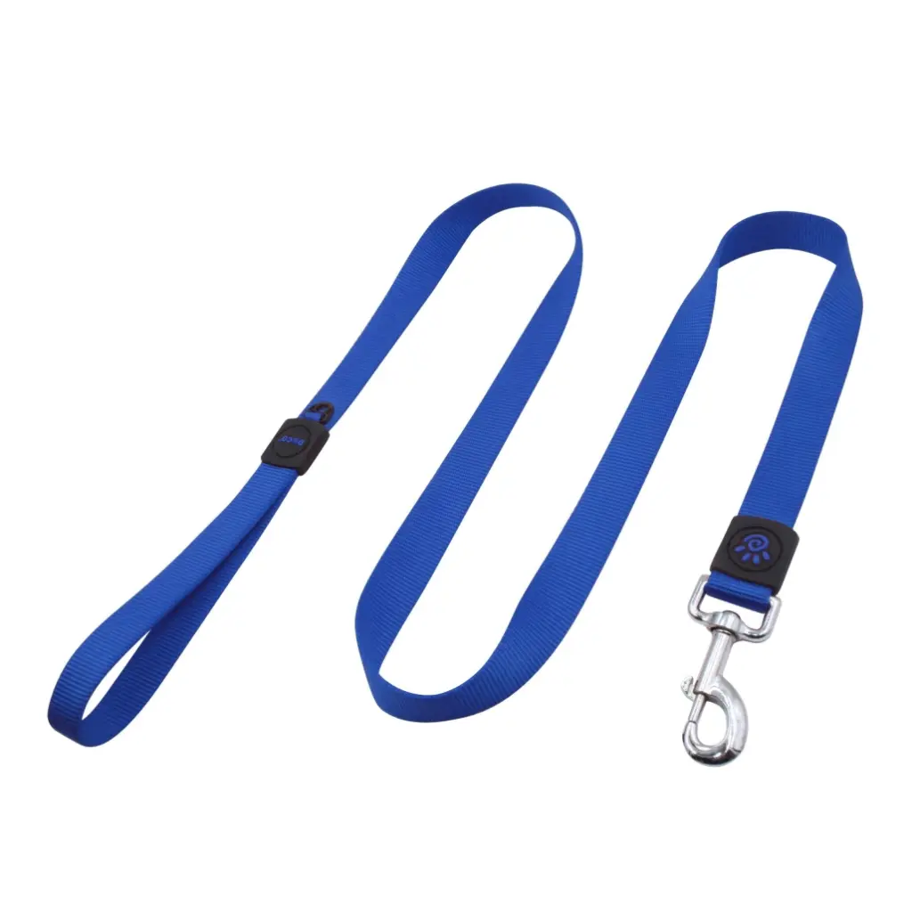 [DCSN1048-02XL] DOCO Signature 4ft Durable Nylon Dog Leash Blue - XL