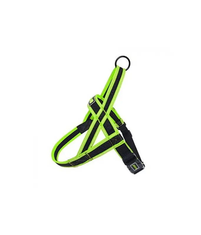 [DCA207-S7S-M] Doco Athletica City Walker Green Mesh Dog Harness - S/M