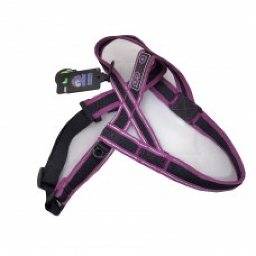 [DCA207-06M] Doco Athletica City Walker Mesh Dog Harness Purple - Medium