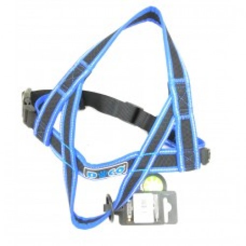 [DCA207-06XL] Doco Athletica City Walker Purple Mesh Dog Harness - XL