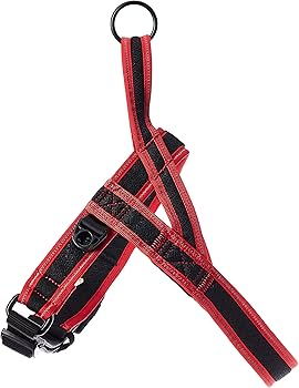 [DCA207-03S-M] Doco Athletica City Walker Mesh Dog Harness Red - S/M