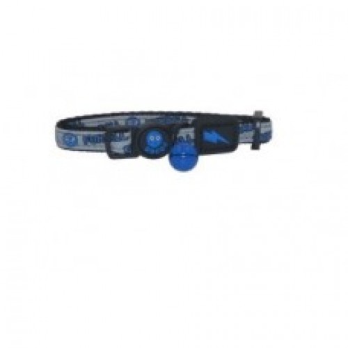 [DCAT011-02] Doco Reflective Safety Cat Collar Blue - 1 Unit