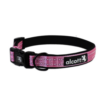 [DCA102-02XL] Doco Puffy Blue Mesh Breathable Dog Collar - XL