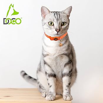 [DCAT001-04XS] Doco Signature Adjustable Nylon Cat Collar Pink - XS
