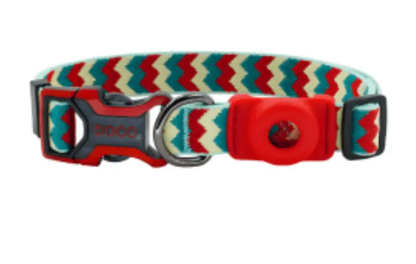 [ATC-23002-D21M] DOCO AirTag Integrated Safety D-Ring Dog Collar - M