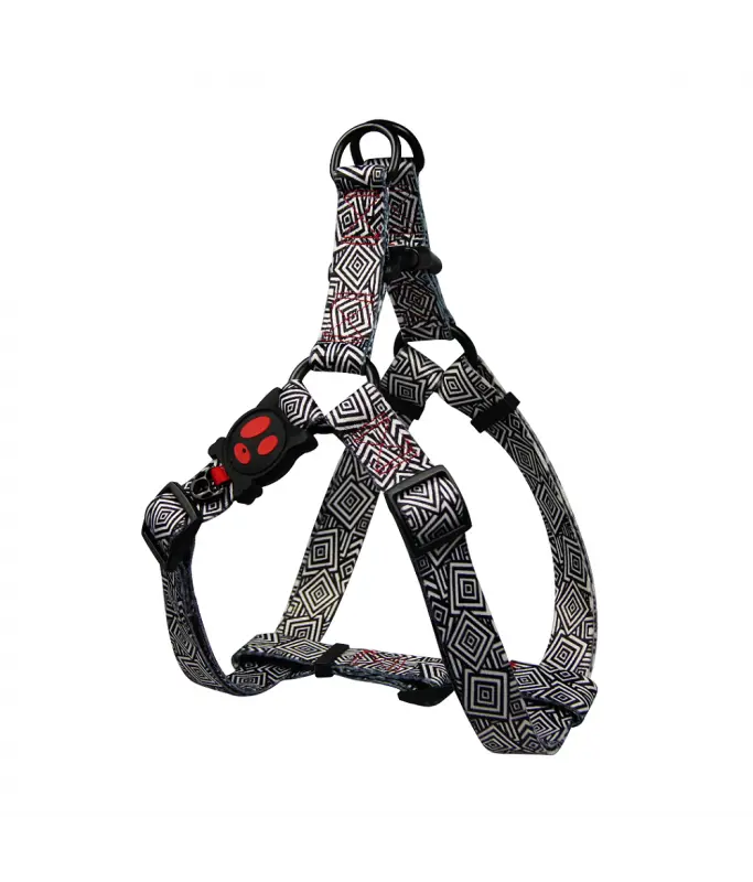 [DCL202-EM] DOCO Loco Hologram Step-In Dog Harness - Medium