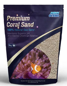 Aqua Ocean Premium Coral Sand - 5kg (3.5mm) for Marine Aquariums
