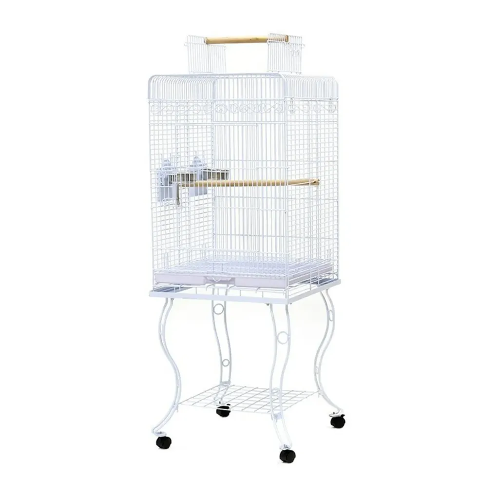 Dayang Bird Cage (A80) - 53.5 x 53.5 x 133.5cm-White