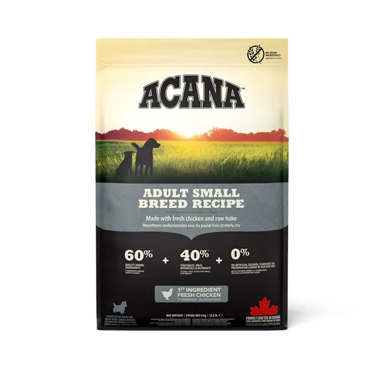 Acana Adult Small Breed Recipe Dry Dog Food - 6kg