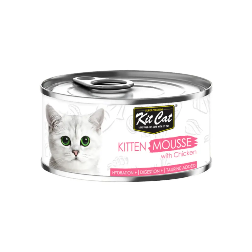 Kit Cat Kitten Mousse with Chicken 80g (5 L)