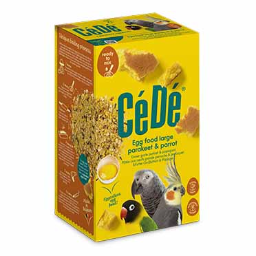 [CD106.00.01] CeDe Eggfood Parakeet & Parrot Bird Supplement - 1kg