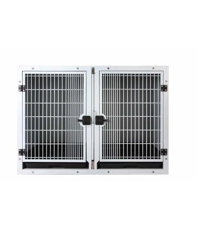 Shernbao Stainless Steel Professional Modular Cage System - 110cm W x 80cm H x 66cm D
