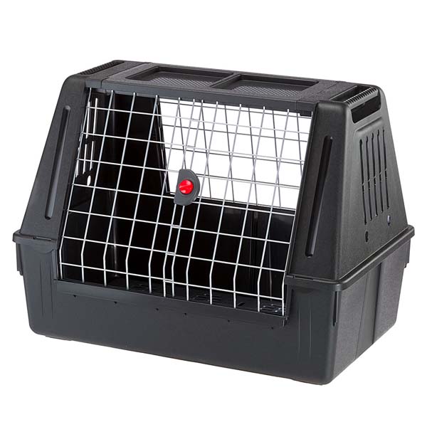 Ferplast Atlas Car Scenic Dog Carrier – Secure Pet Travel Crate (82 x 51 x 61 cm)