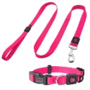 Doco 4ft Signature Nylon Leash (DCSN1048)[Color - Pink, Size - L]