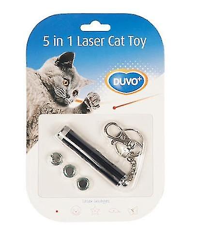 [LR10018] Duvo 5-in-1 Laser Pointer Catch the Light Cat Toy - 13cm