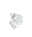 Duvo External Feeder Fits Cage Front Holder - 8x6.5x7 cm