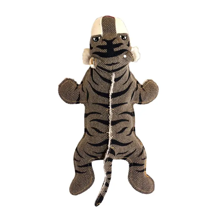 Duvo Canvas tiger 30 x 18cm - Dog ToyDimension: 30 x 18cm