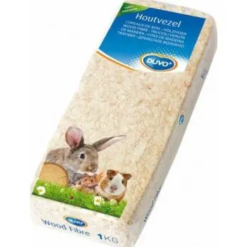 [LR353400] Duvo Natural Wood Chips Small Animal Bedding - 1kg