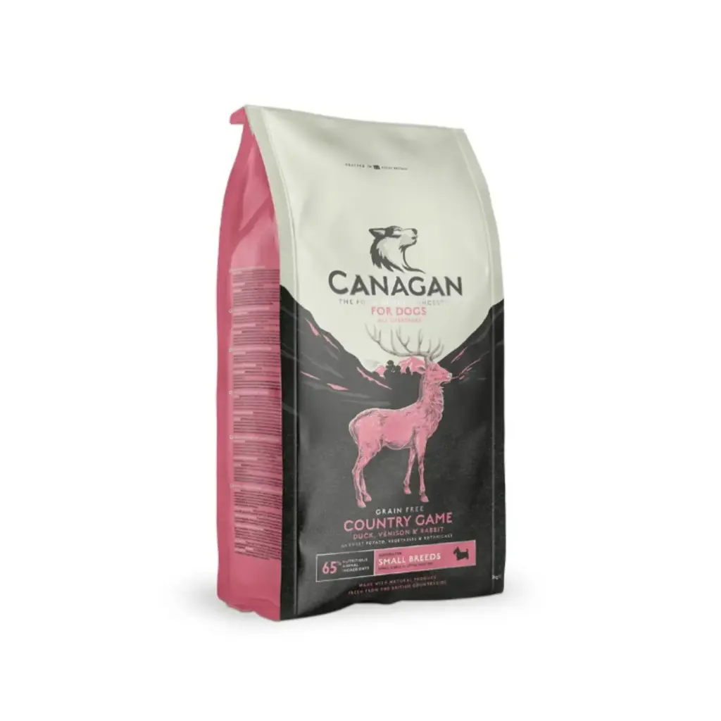 [300764] Canagan Country Game Small Breed Grain-Free Adult Dry Dog Food - 2kg