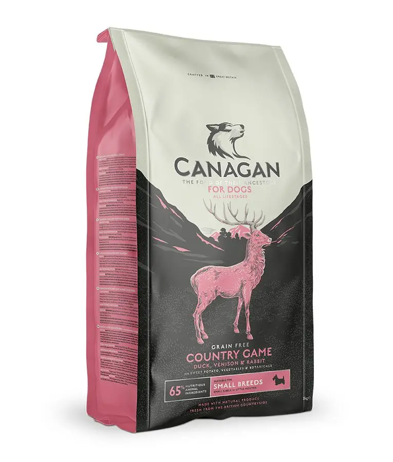 Canagan Country Game Small Breed for Dogs 2KG